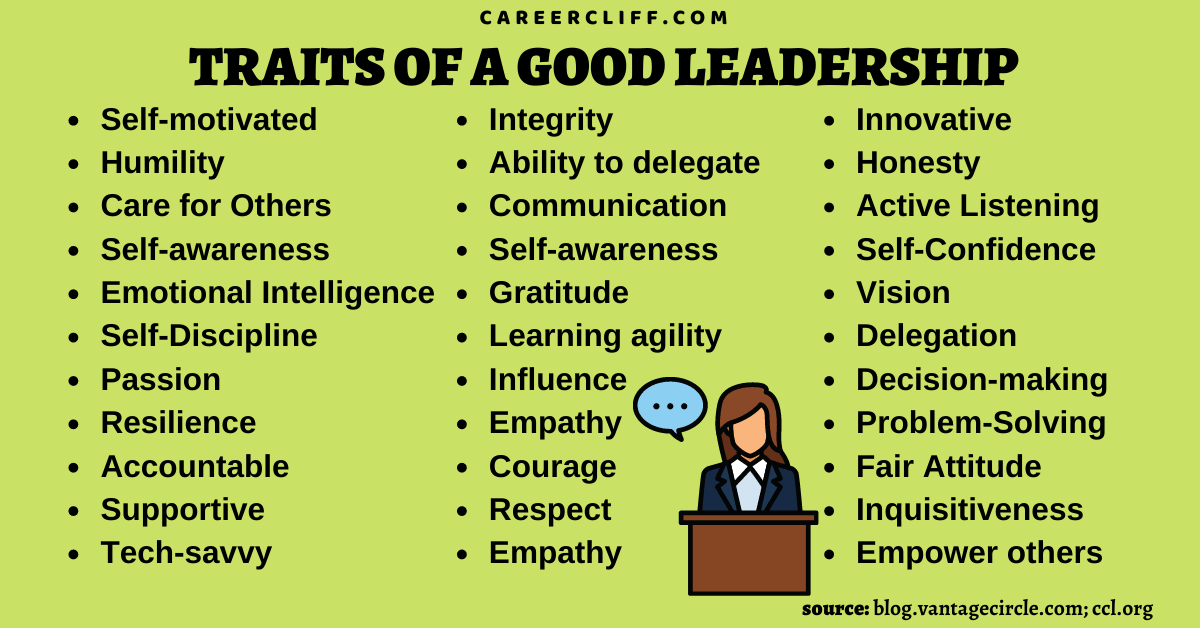 leadership qualities for essay